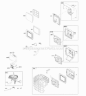Part Location Diagram of 696315 Briggs and Stratton Filter-A/C Foam